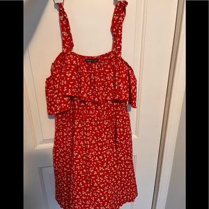 Red Flower Dress